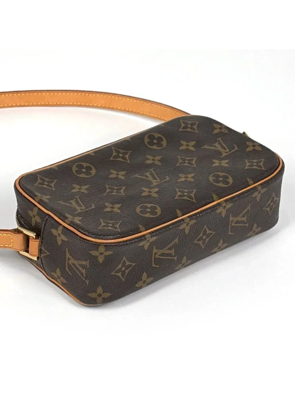 Louis Vuitton Pochette Cite Shoulder Bag Monogram Brown